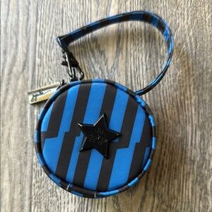 Jujube Paci Pod Blue and Black Striped Pacifier Holder